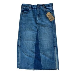 Lucky Brand Denim Maxi Skirt